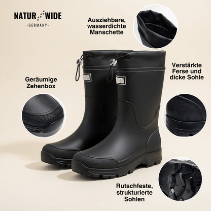 Waterproof Outdoor Rubber Boots Unisex – Slip-Resistant, Durable &amp; Long-Lasting