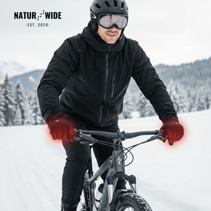 Heated Gloves (Power Bank Powered) – Waterproof &amp; Windproof