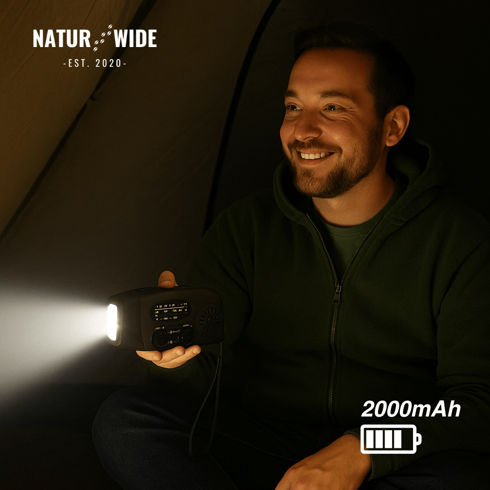 Emergency All in One Radio – Energy and information in emergencies