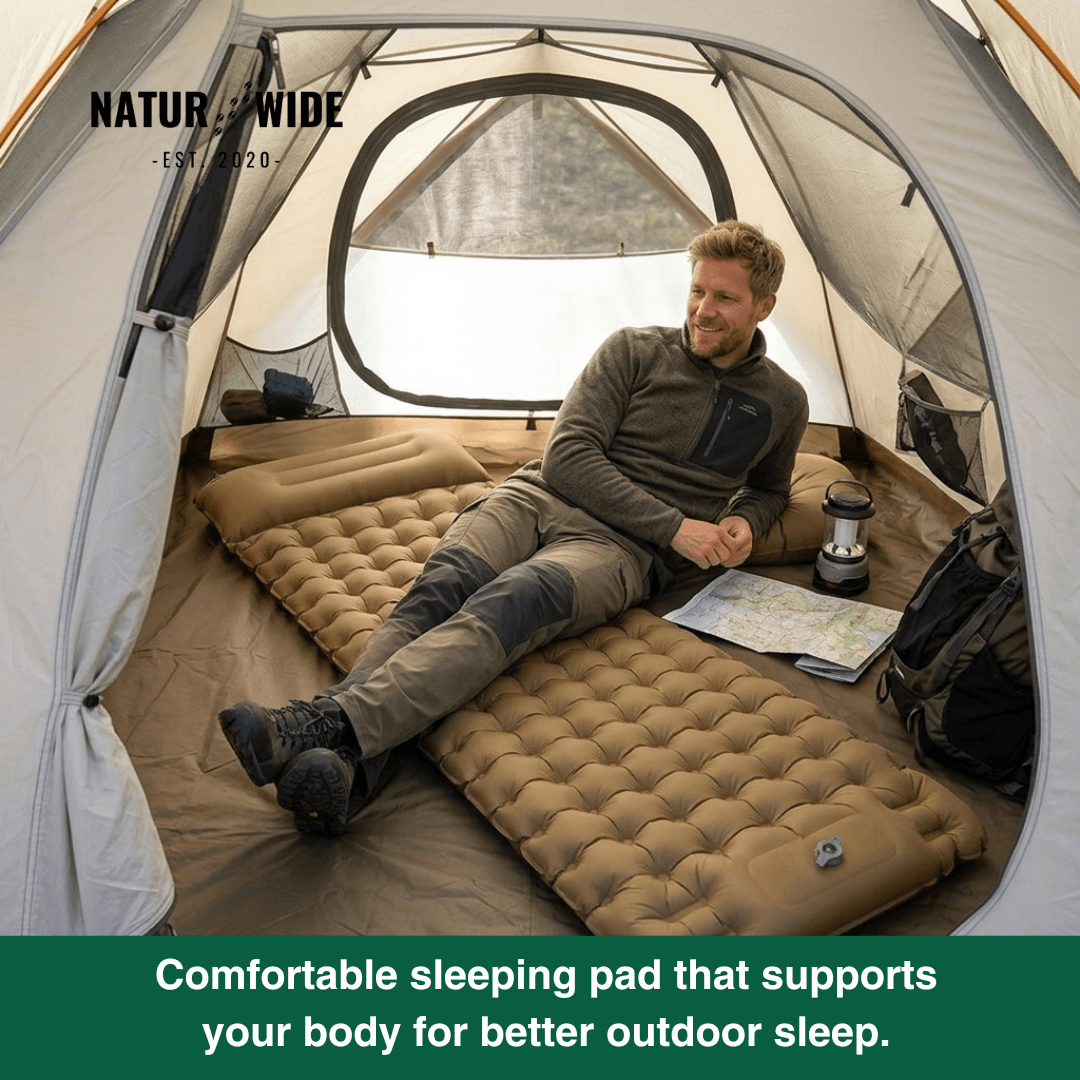 Ultralight sleeping mat – ideal for any adventure on the go
