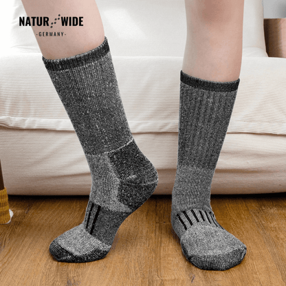 Naturwide Merino Wool Socks – 3-Pack for Men &amp; Women