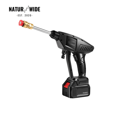 Cordless pressure washer - portable, powerful &amp; flexible