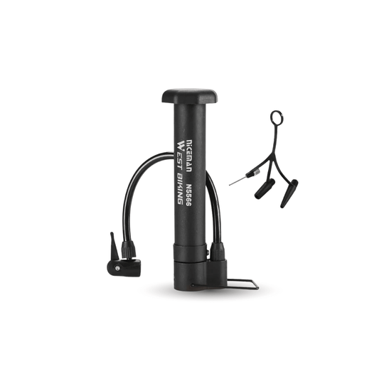 80 PSI Manual Floor Bike Pump & Inflator