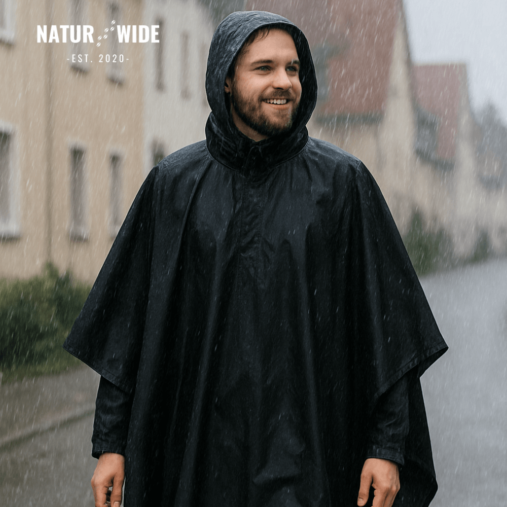 3 in 1 rain poncho – protection for all weather conditions