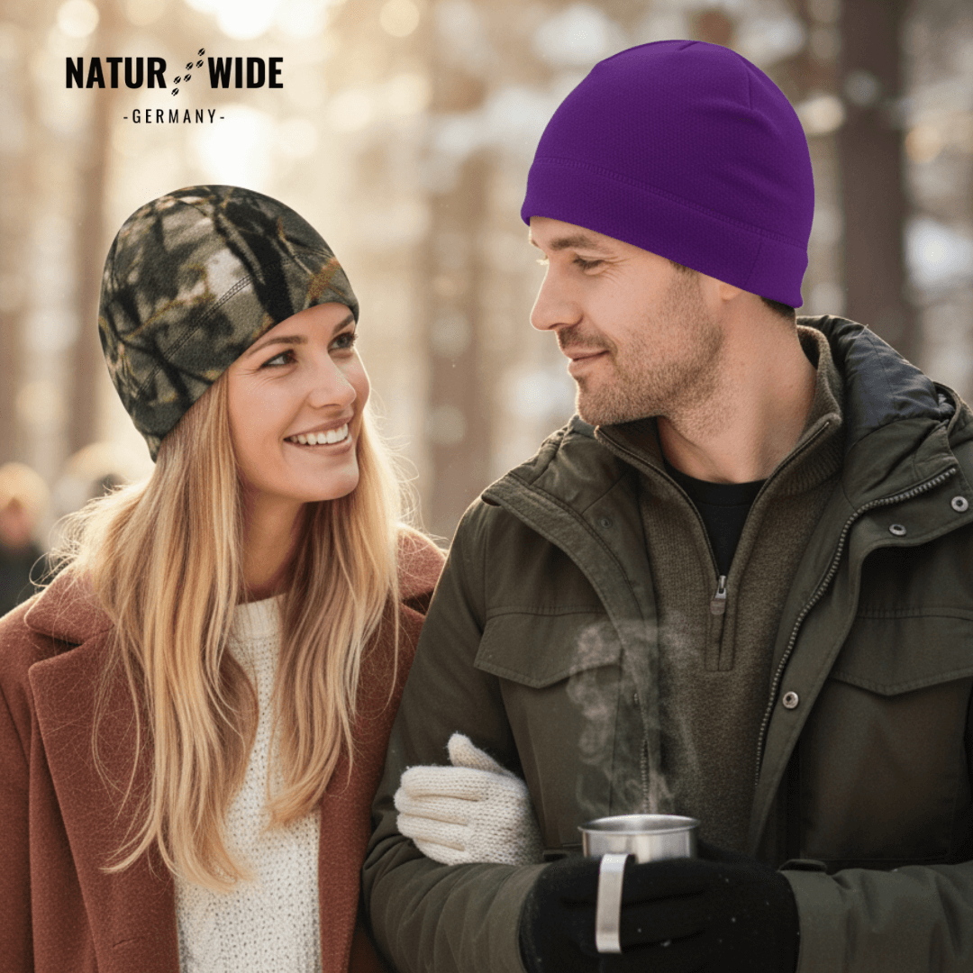 Windproof polar fleece winter cap
