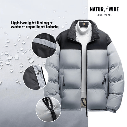 Naturwide Heated Winter Jacket – 6 Heating Zones, Waterproof &amp; Extra Warm for Men and Women