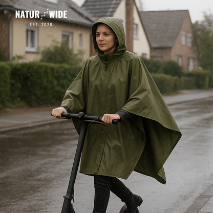 3 in 1 rain poncho – protection for all weather conditions