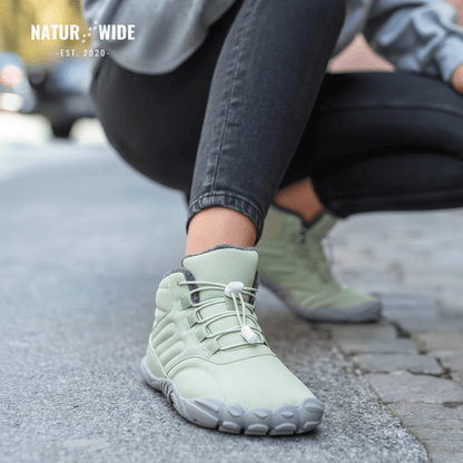 Winter Snow Boots – Warm, Fur-Lined Barefoot Shoes for Men &amp; Women