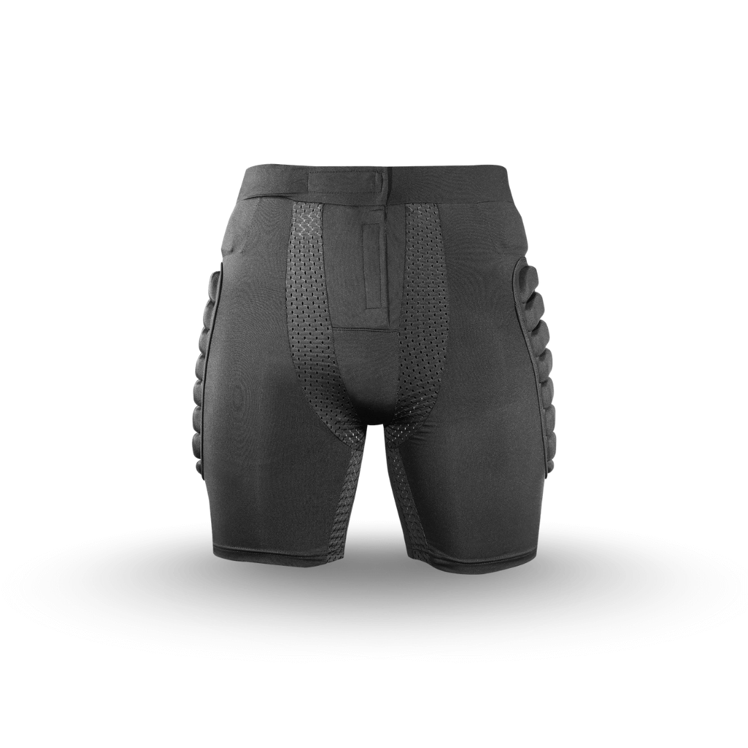 3D Padded Protective Shorts – Hip &amp; Tailbone Guard for Skiing