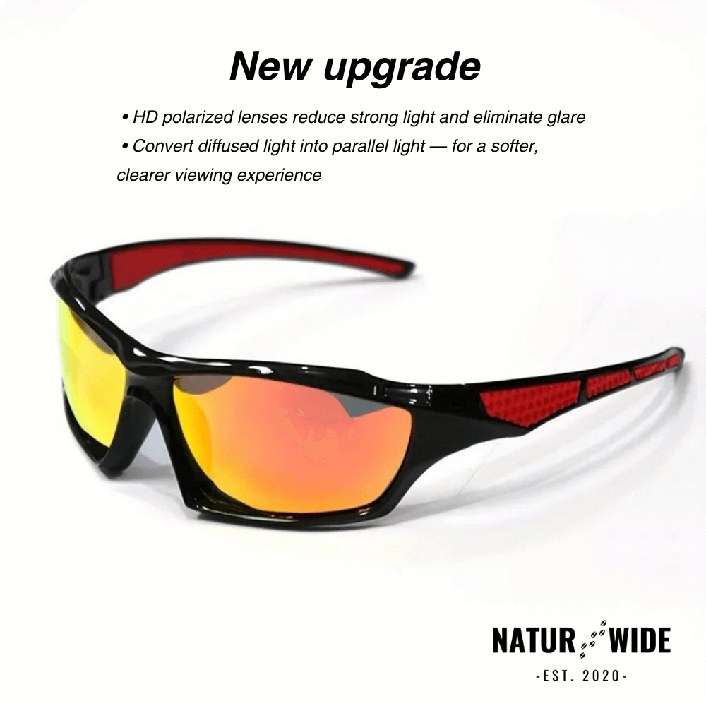 Polarized UV400 sports sunglasses