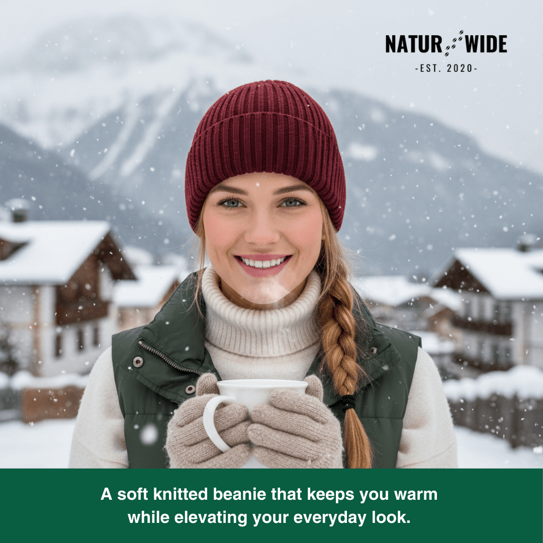 Premium Knitted Beanie – Warm Unisex Winter Hat