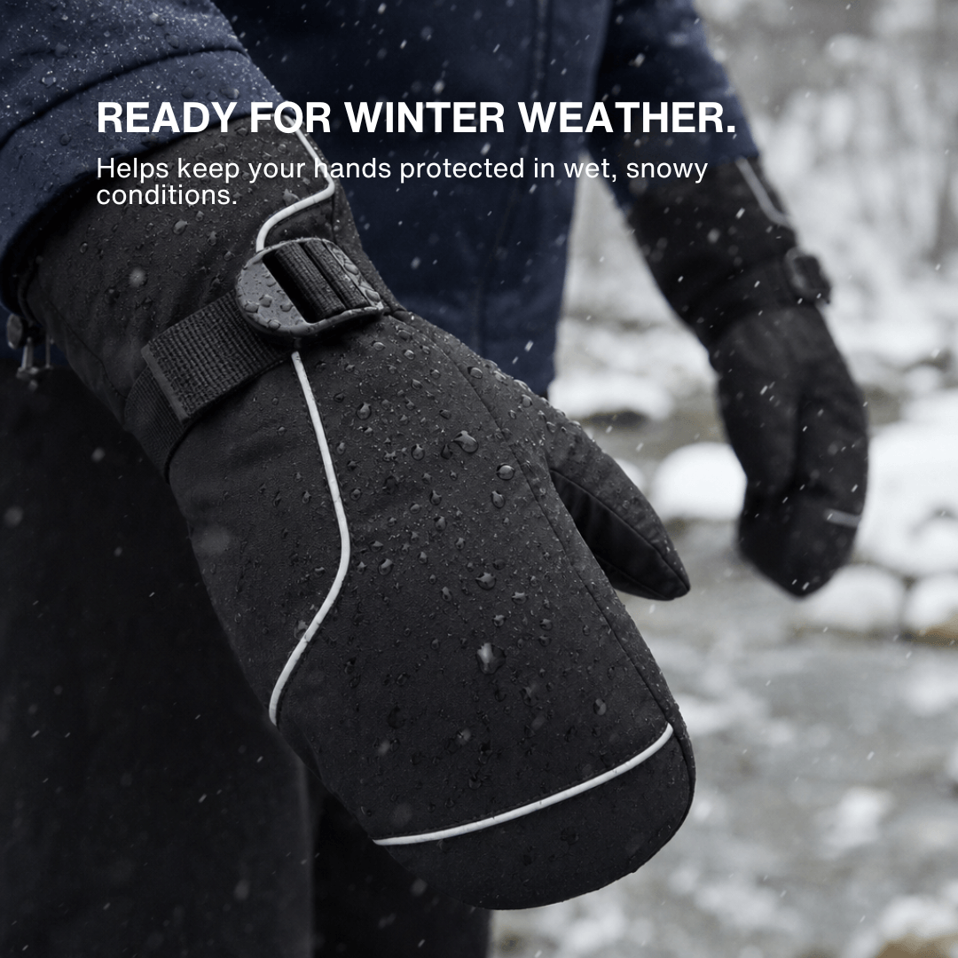 Rechargeable Waterproof Electric Heated Winter Mittens