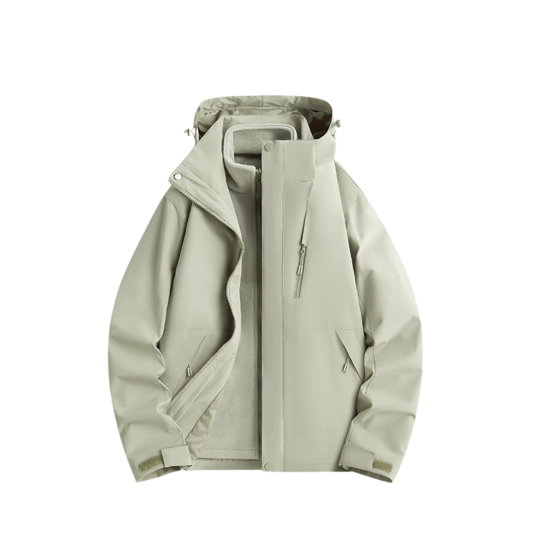 Women's 3-in-1 Waterproof Rain Jacket