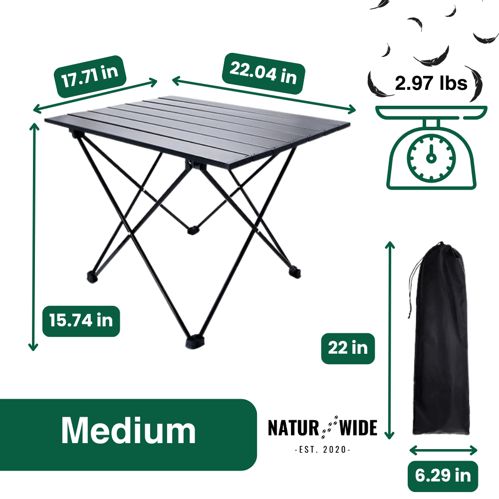 Ultralight &amp; robust camping table