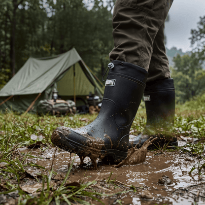 Waterproof Outdoor Rubber Boots Unisex – Slip-Resistant, Durable &amp; Long-Lasting