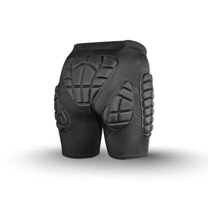 3D Padded Protective Shorts – Hip &amp; Tailbone Guard for Skiing