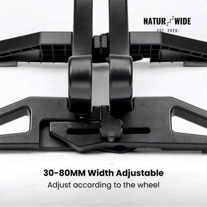 Adjustable Portable Bike Parking Rack & Storage Stand