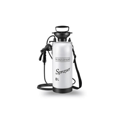 Portable Manual Camping Shower – 3/5/8L Hand Pump with 3m Hose