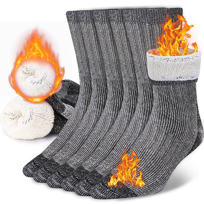 Naturwide Merino Wool Socks – 3-Pack for Men &amp; Women