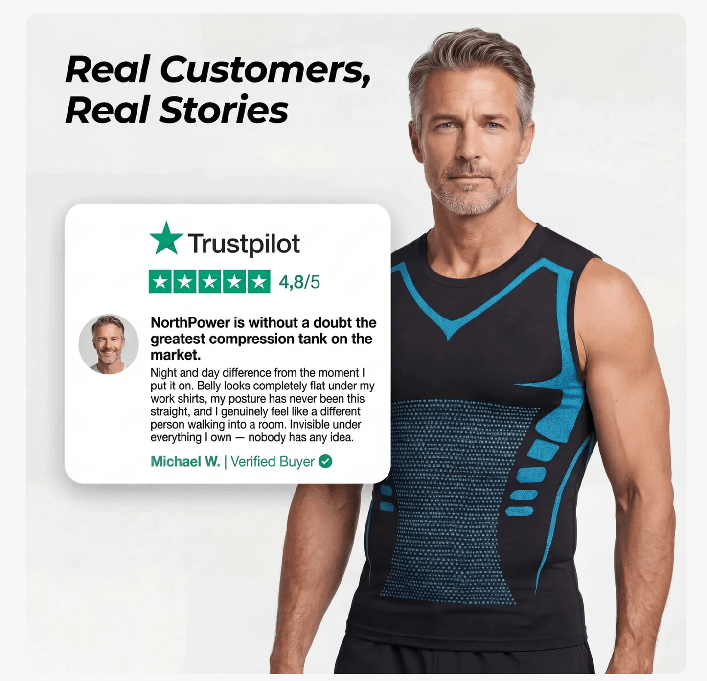 NORDVEIL Compression Tank Top | Feel The Power of Confidence, Shape & Control